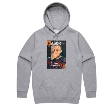 MAC MILLER ISSUE COVER HOODIE – GREY